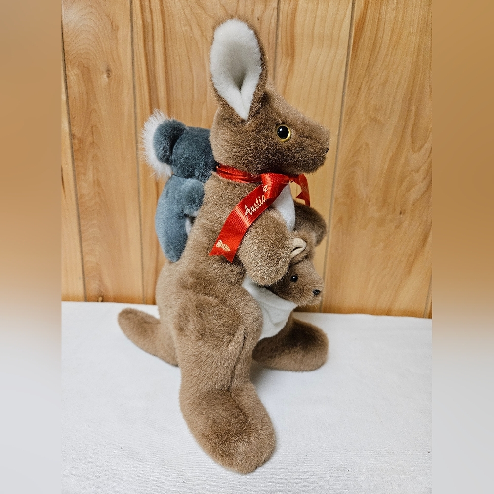 NWT Sunwood Souvenir Kangaroo Joey Koala Plush Stuffed Animal Australia 13" - Picture 3 of 12